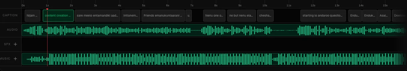 Timeline Interface