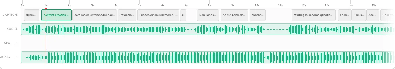 Timeline Interface